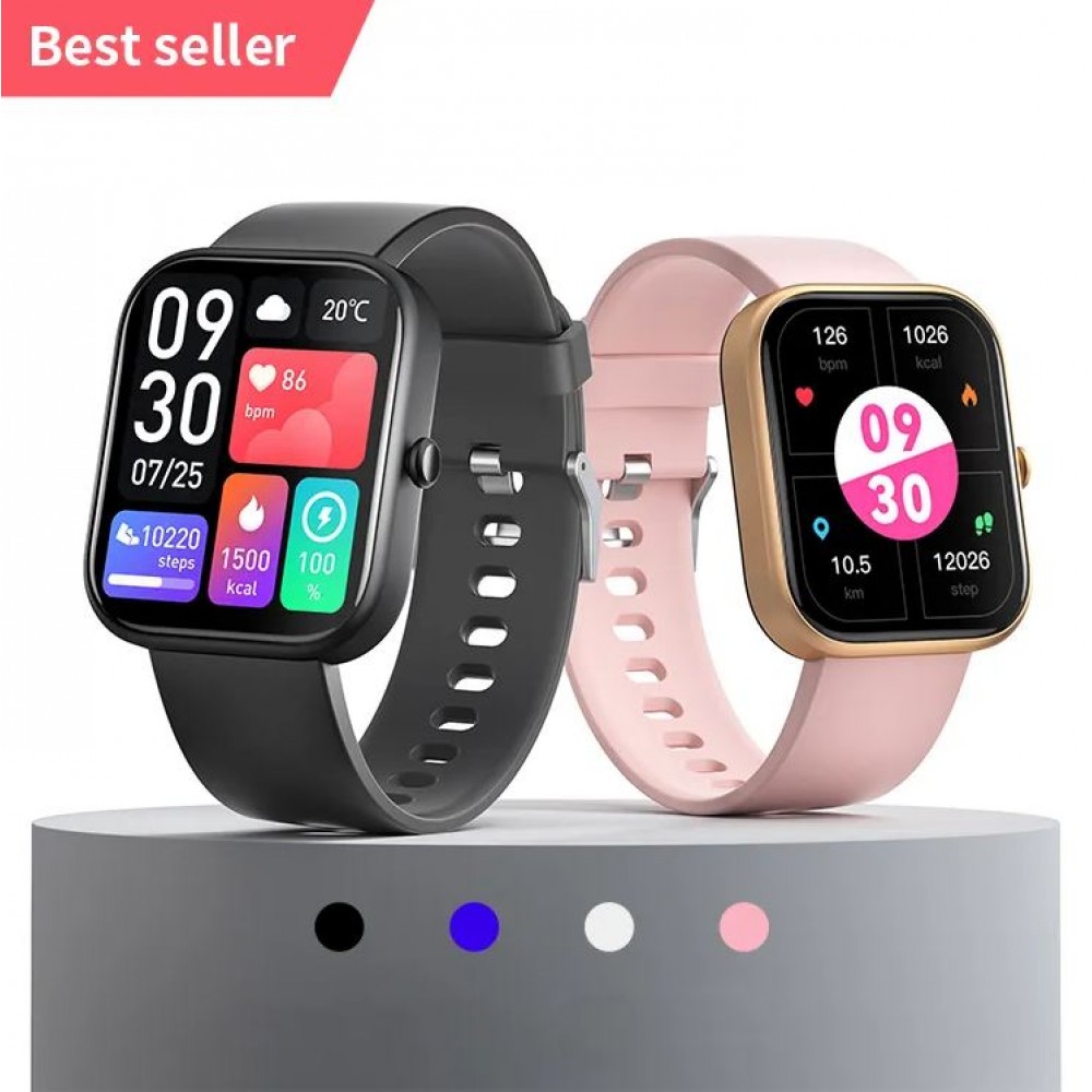 Starmax GTS5 Smartwatch montre intelligente avec traqueur de fitness Bluetooth - Rose/or