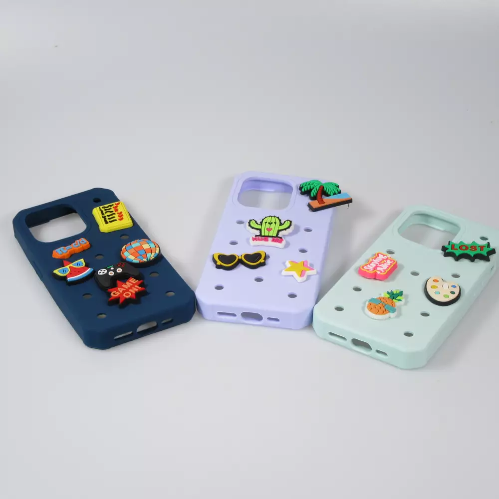Charm bijou 3D pour coque avec trous style Crocs - Beer Bottle