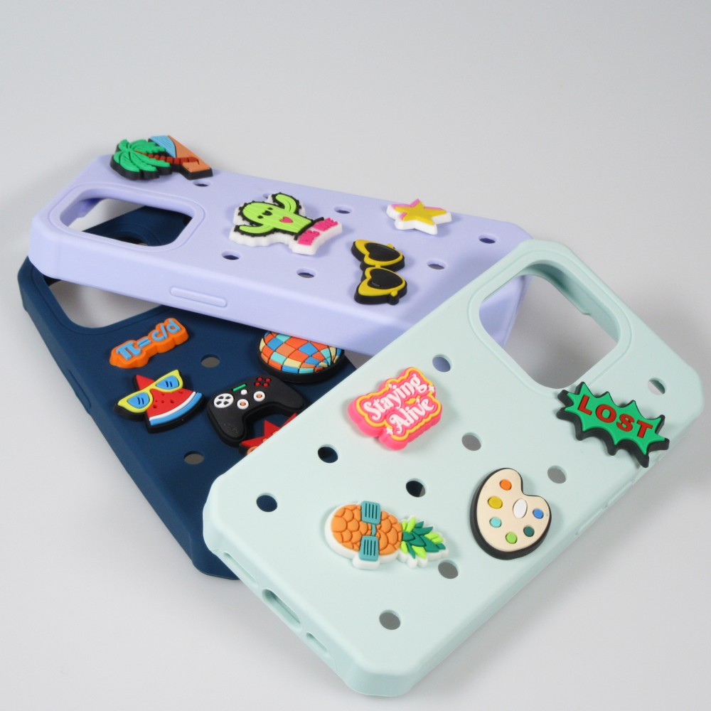 Charm bijou 3D pour coque avec trous style Crocs - Rock Gaming