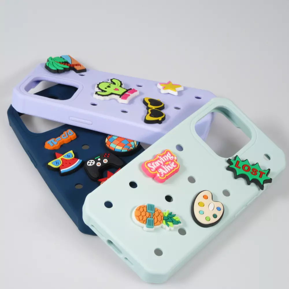 Charm bijou 3D pour coque avec trous style Crocs - Rollerblades