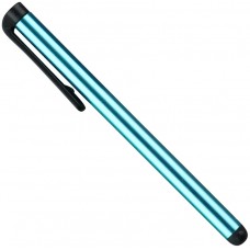 Stylet de précision universel - Stylo tactile pour les écrans Smartphones - Bleu clair