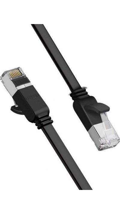 Ugreen câble Internet Ethernet Patchcord RJ45 Cat 6 UTP 1000Mbps 0.5m - Noir