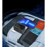 Universeller Reiseadapter 100W 2x USB-C 2x USB-A Choetech PD6028 EU / US / AUS / UK - Schwarz