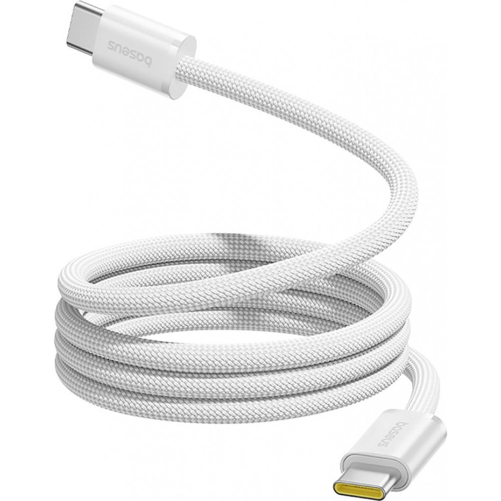 Baseus Dynamic 4 Pro câble magnétique charge rapide USB-C 100W (1m) - Blanc