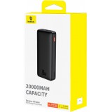 Powerbank batterie externe Baseus Airpow 20000mAh charge rapide 20W PD USB-A / USB-C - Noir