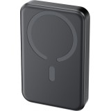 Powerbank Joyroom JR-W020 Mini 10000mAh USB-A / USB-C Induktiv 20W mit USB-C Kabel - Schwarz