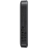 Powerbank Joyroom JR-W020 Mini 10000mAh USB-A / USB-C Induktiv 20W mit USB-C Kabel - Schwarz
