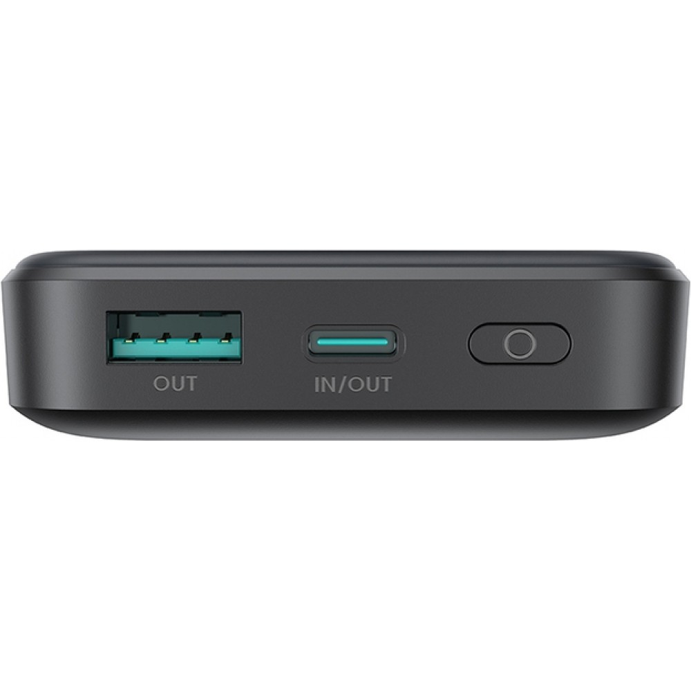 Powerbank Joyroom JR-W020 Mini 10000mAh USB-A / USB-C Induktiv 20W mit USB-C Kabel - Schwarz