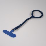 Universal-Halsband aus Seil für Hülle - Blau