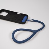 Universal-Halsband aus Seil für Hülle - Blau