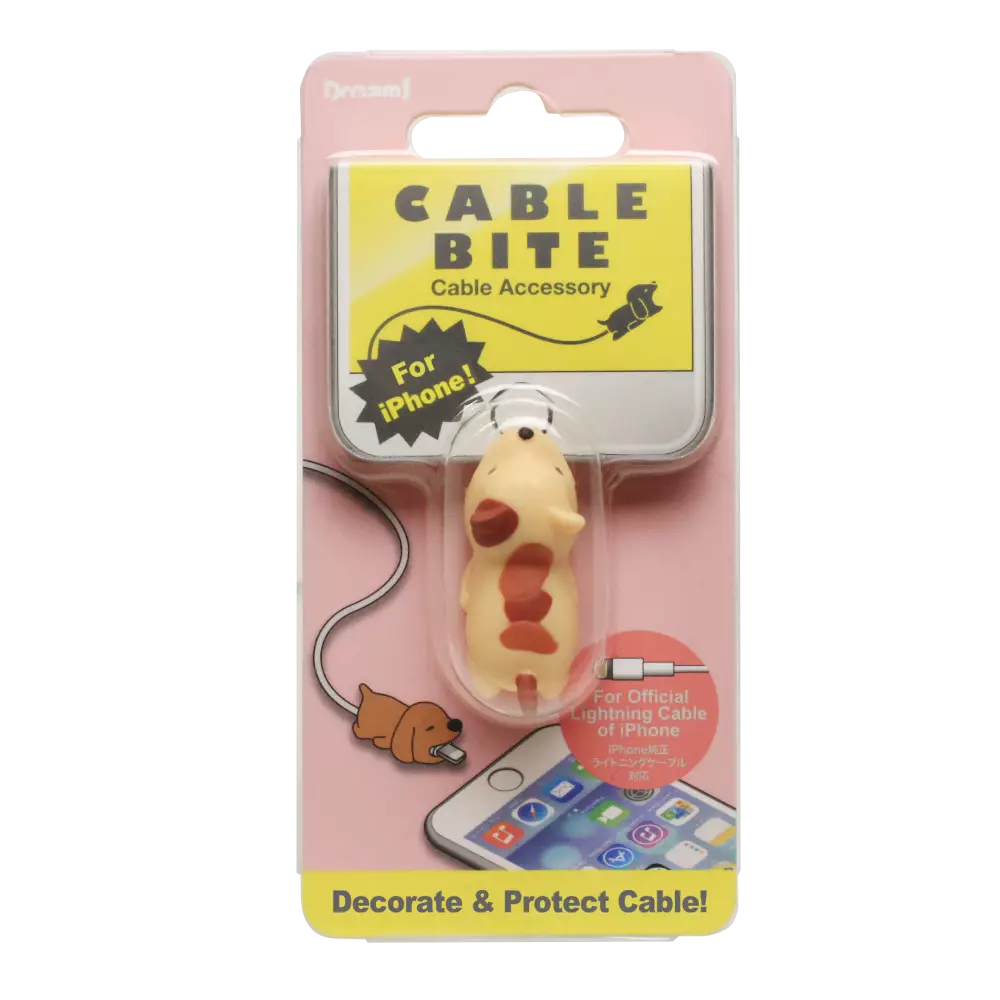 Protection de câble décorative et amusante pour la fiche de connexion de câble - Chat