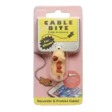 Protection de câble décorative et amusante pour la fiche de connexion de câble - Chat