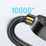 Joyroom A4 USB-C / Lightning Kabel 20W mit Display (1.2m) - Schwarz