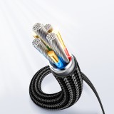 Joyroom A4 USB-C / Lightning Kabel 20W mit Display (1.2m) - Schwarz