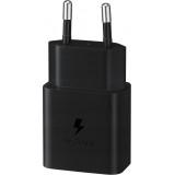 Samsung EP-T1510NBEGEU USB-C 15W PD AFC Schnelllade-Adapter Wandladeger&auml;t - Schwarz