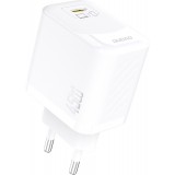 Dudao A28C 45W GaN Wandladegerät mit rutschfestem USB-C-Kabel - Weiss