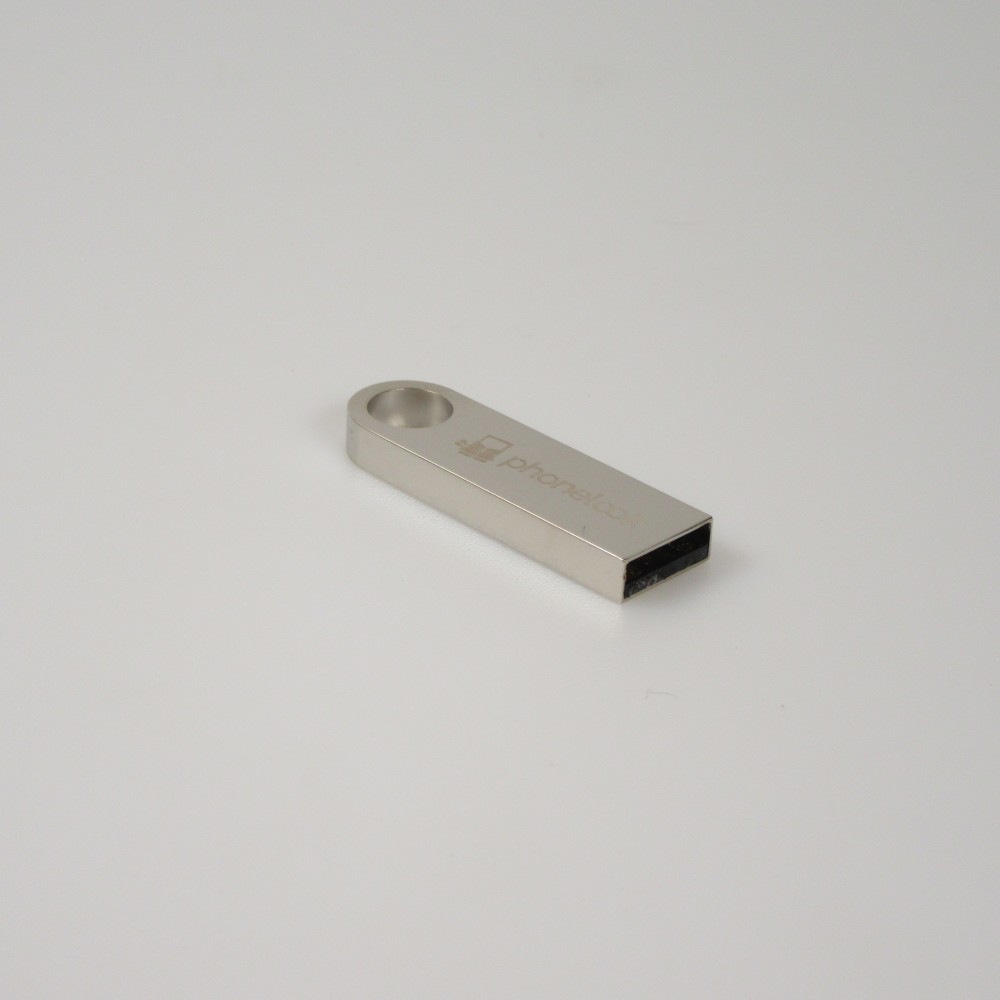 Clé USB ultra-légère argentée – Compacte et portable - 8GB - Argent