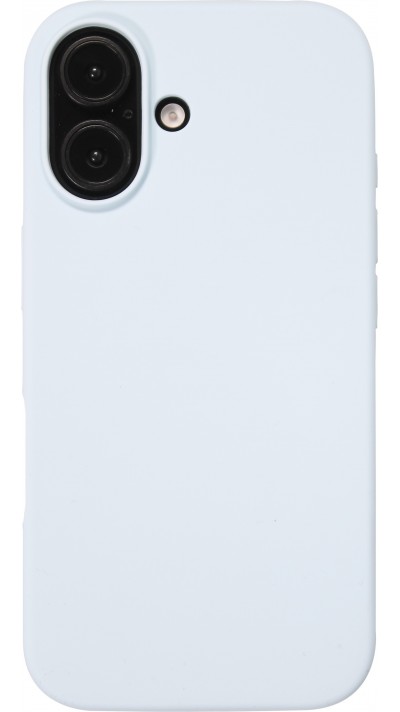 Coque iPhone 16 Plus - Soft Touch - Bleu clair