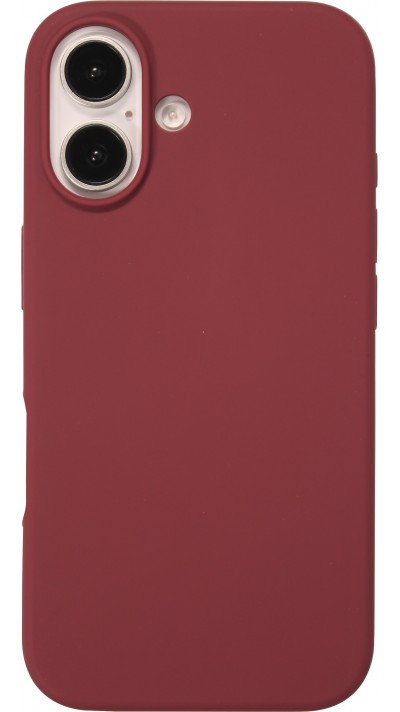 iPhone 16 Plus Case Hülle - Soft Touch - Bordeaux
