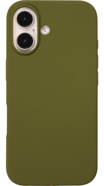 iPhone 16 Plus Case Hülle - Soft Touch - Militärgrün