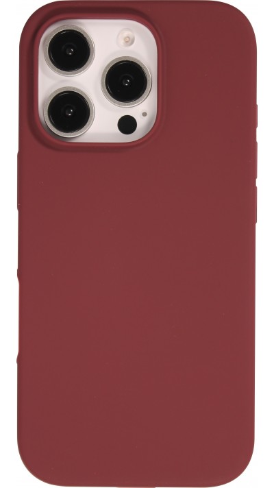 iPhone 16 Pro Max Case Hülle - Soft Touch - Bordeaux