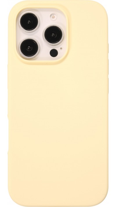 Coque iPhone 16 Pro Max - Soft Touch - Jaune
