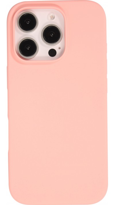Coque iPhone 16 Pro - Soft Touch - Rose