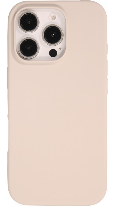 Coque iPhone 16 Pro - Soft Touch - Sable