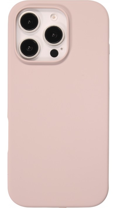 Coque iPhone 16 Pro - Soft Touch - Taupe