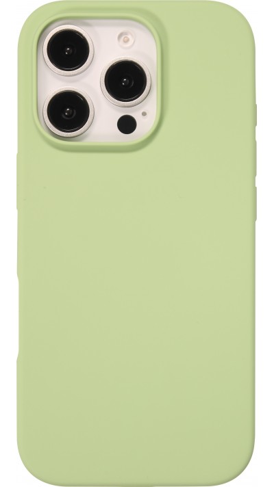 Coque iPhone 16 Pro - Soft Touch - Vert clair