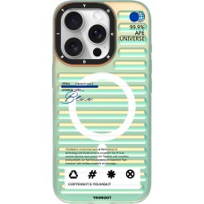 iPhone 16 Pro Case H&uuml;lle - Youngkit irideszierender Univers Blau-Effekt mit wechselnden Reflektionen - Blau