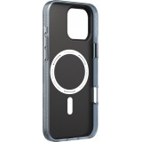 iPhone 16 Pro Case H&uuml;lle - Youngkit Silikon MagSafe-kompatibles Design Schaltkreis Stil Elektronikchip - Blau