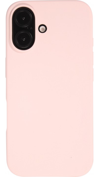 Coque iPhone 16 - Soft Touch - Rose clair