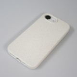 Coque iPhone 17e / 16e - Bio Eco-Friendly biodégradable écologique nature - Blanc