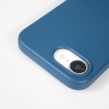 Coque iPhone 17e / 16e - Bio Eco-Friendly nature avec cordon collier - Bleu