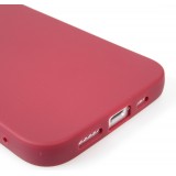 Coque iPhone 17e / 16e - Gel coeur - Rouge