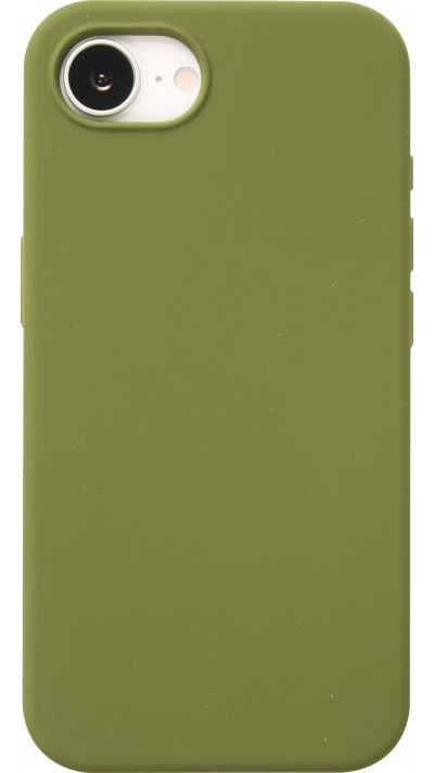 iPhone 16e Case H&uuml;lle - Sanfter Griff - Milit&auml;rgr&uuml;n