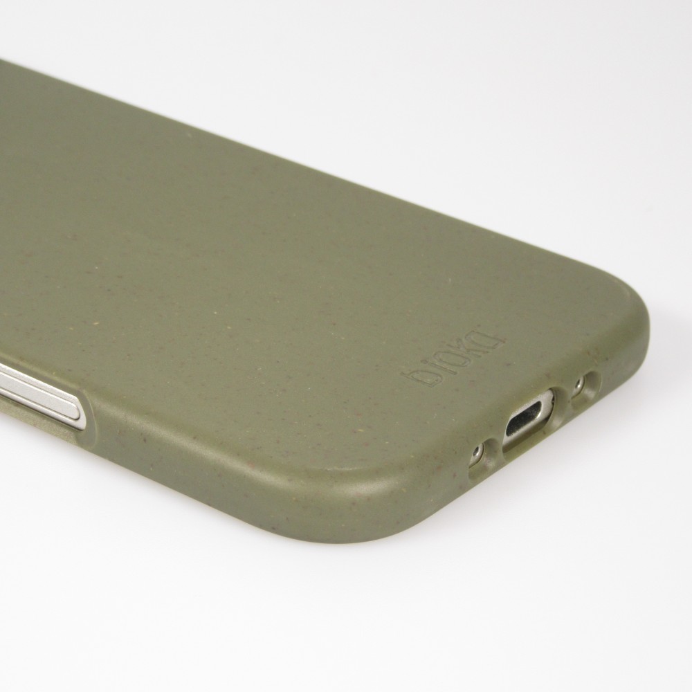 Coque iPhone Air - Bioka biodégradable et compostable Eco-Friendly - Vert foncé