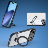 Coque iPhone 17 Air - Dux Ducis Aimo Mag Series avec support et anneau magn&eacute;tique - Noir