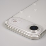 iPhone Air Case Hülle - Gummi kleines Herz - Weiss