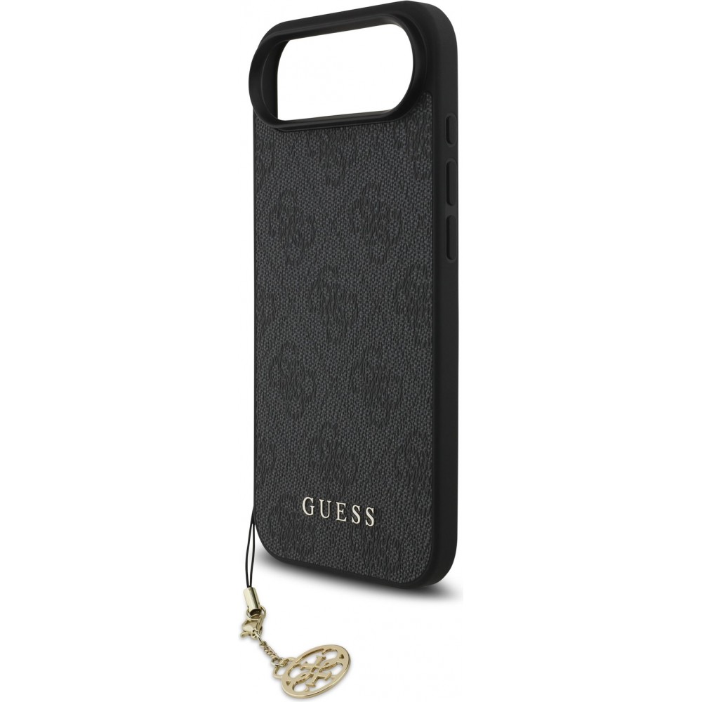 Coque iPhone 17 Air - Guess 4G charm protection élégante design raffiné accessoire tendance - Gris