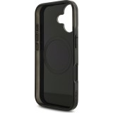 iPhone 17 Case H&uuml;lle - AMG Transparent MagSafe Schutz elegant - Doppelter Layer - Schwarz
