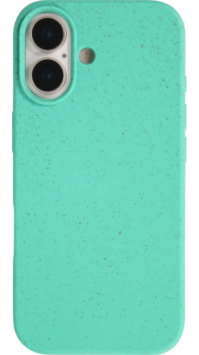 Coque iPhone 17 - Bio Eco-Friendly biodégradable écologique nature - Turquoise