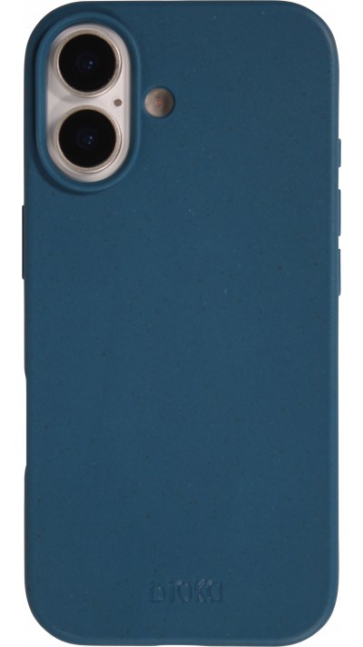 Coque iPhone 17 - Bioka biodégradable et compostable Eco-Friendly - Bleu