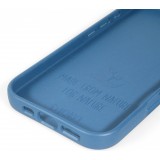 Hülle iPhone 17 - Bioka Biologisch Abbaubar Eco-Friendly Kompostierbar blau