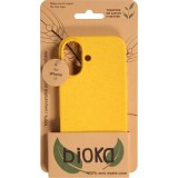 Coque iPhone 17 - Bioka biodégradable et compostable Eco-Friendly jaune