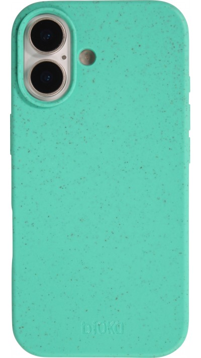 Coque iPhone 17 - Bioka biodégradable et compostable Eco-Friendly - Turquoise