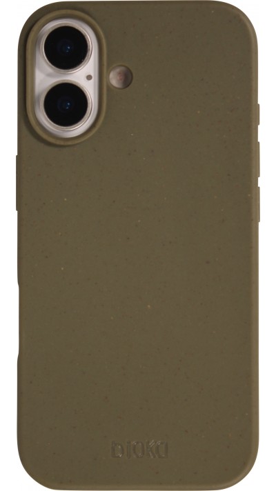Coque iPhone 17 - Bioka biodégradable et compostable Eco-Friendly - Vert foncé