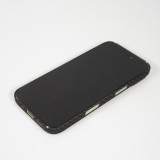 iPhone 17 Case Hülle - Carbomile Schutzcase aus echtem Aramid Carbonfaser - Schwarz