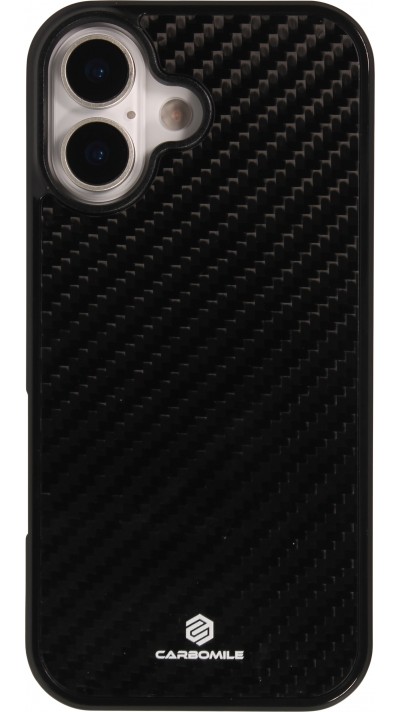iPhone 17 Case Hülle - Carbomile Carbon Fiber (Kompatibel mit MagSafe)